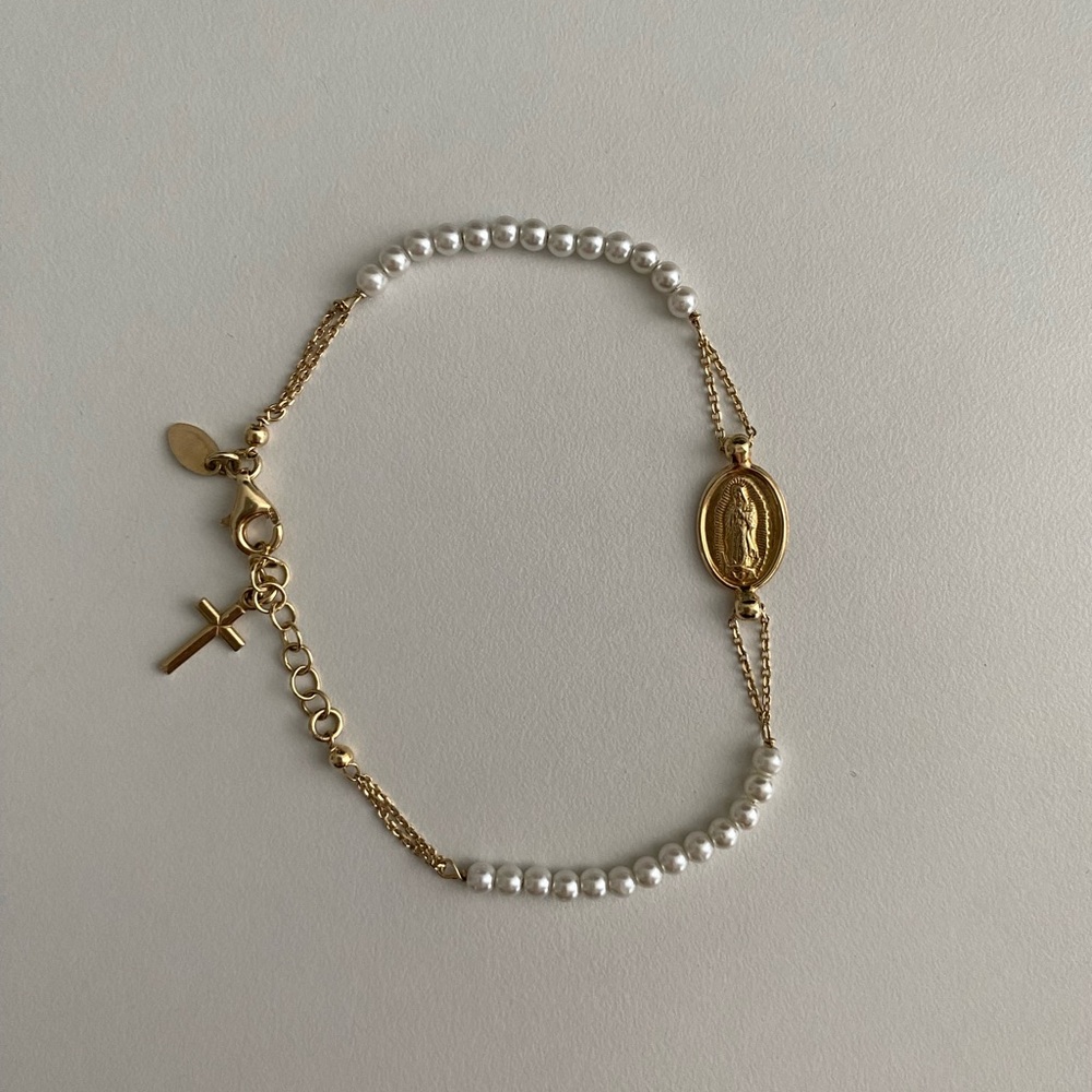Gold plated bracelet